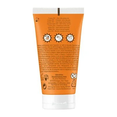 AVENE Crème Solaire SPF50+ 50 ML