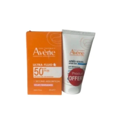 AVENE ECRAN ULTRA FLUIDE ECLAT/ RADIANCE 50ML + APRES - SOLEIL OFFERT