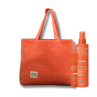 SVR Coffret Sun Secure Fluide Photo-Age SPF50 + Spray 200 ml + Sac Offert