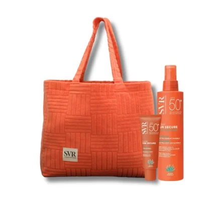 SVR Coffret Sun Secure Fluide SPF50 + Spray 200 ml + Sac Offert