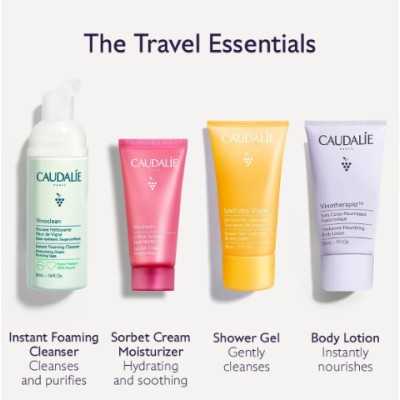 Caudalie Trousse Les Essentiels de Voyage