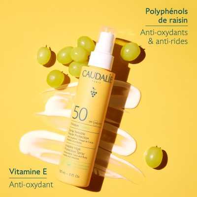 Caudalie Vinosun – Spray Invisible Haute Protection SPF50 Caudalie Vinosun – Spray Invisible Haute Protection SPF50