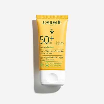 Caudalie Vinosun – Crème Très Haute Protection SPF50+