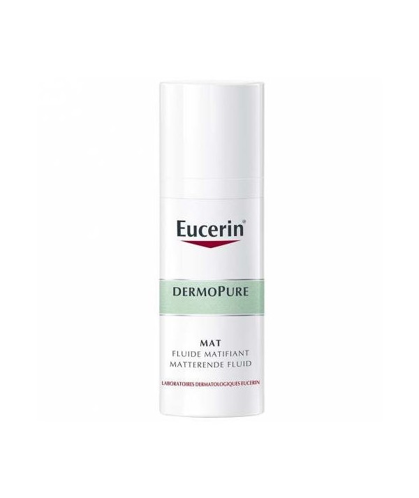 EUCERIN DERMOPURE MAT FLUIDE MATIFIANT PEAUX A IMPERFECTIONS 50ML