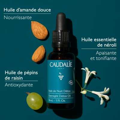 Caudalie Vinoclean – Huile de nuit détox Caudalie Vinoclean – Huile de nuit détox