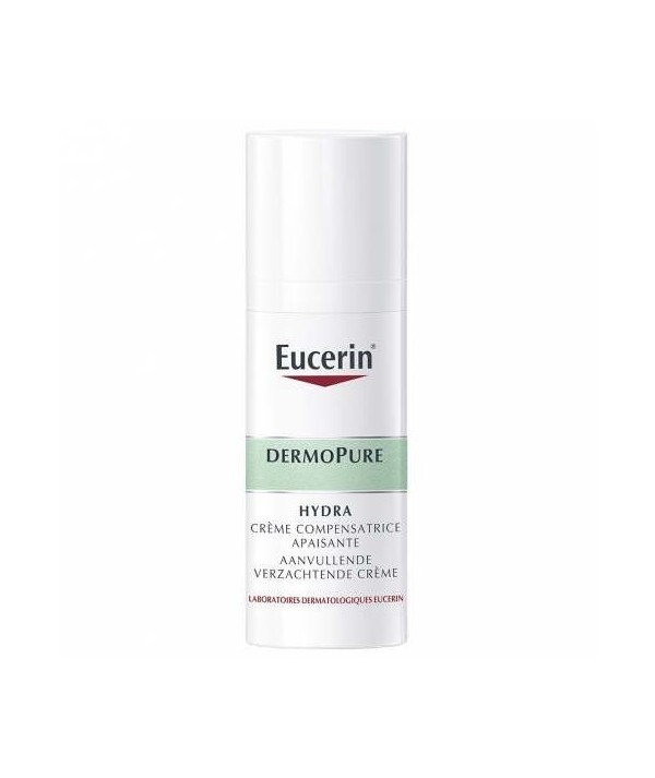 EUCERIN DERMOPURE HYDRA CREME COMPENSATRICE APAISANTE 50ML