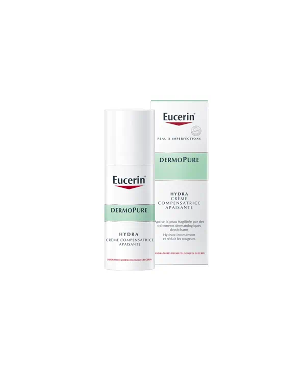 EUCERIN DERMOPURE HYDRA CREME COMPENSATRICE APAISANTE 50ML