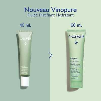 Caudalie Vinopure – Fluide matifiant hydratant