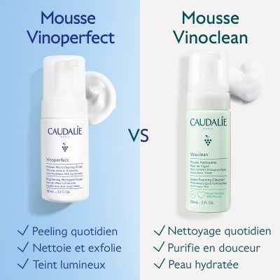 Caudalie Vinoperfect Mousse Micro-Peeling Éclat Caudalie Vinoperfect Mousse Micro-Peeling Éclat