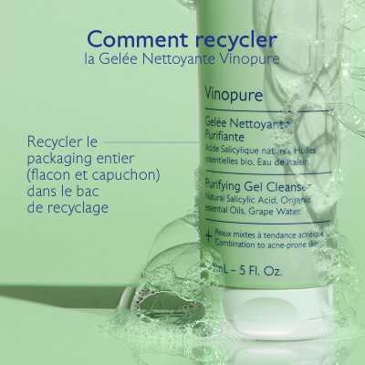 Caudalie Vinopure – Gelée nettoyante purifiante