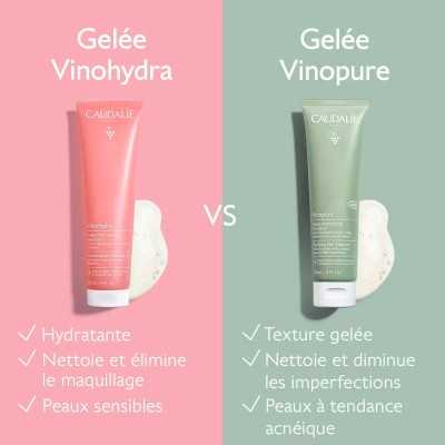 Caudalie Vinohydra – Gelée nettoyante hydratante