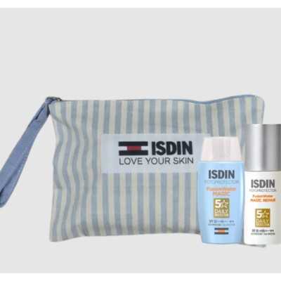 ISDIN Pack Age Repair Invisible SPF50+ + Fusion Water Magic Invisible SPF50+ + Trousse Offerte