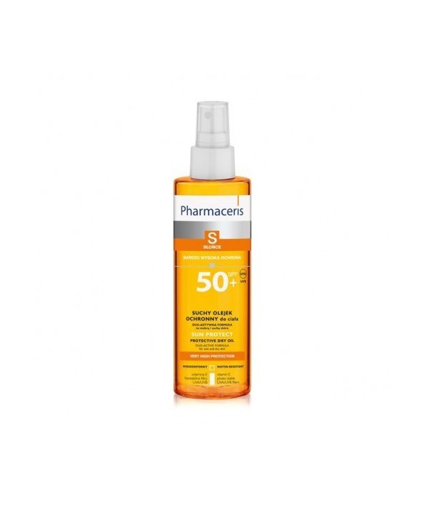 Pharmaceris S HUILE SECHE SPF 50+ CORPS  200ml