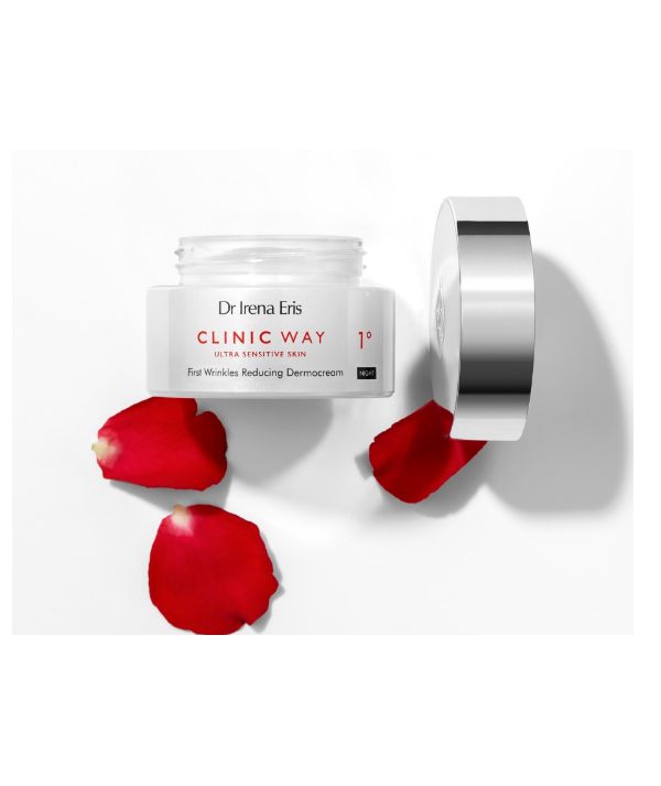 Clinic Way 1° Crème hydratante anti-rides nuit, 50ml