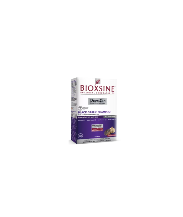 BIOXSINE SHAMPOOING VEGETAL A L'AIL NOIR 300ML