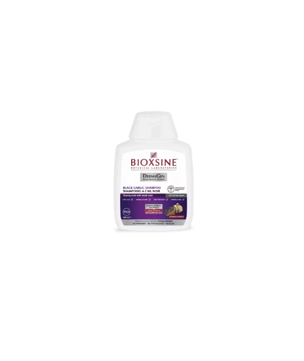 BIOXSINE SHAMPOOING VEGETAL A L'AIL NOIR 300ML