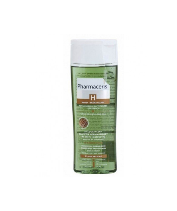PHARMACERIS SHAMPOOING NORMALISANT CHEVEUX GRAS H-SEBOPURINE 250 ML