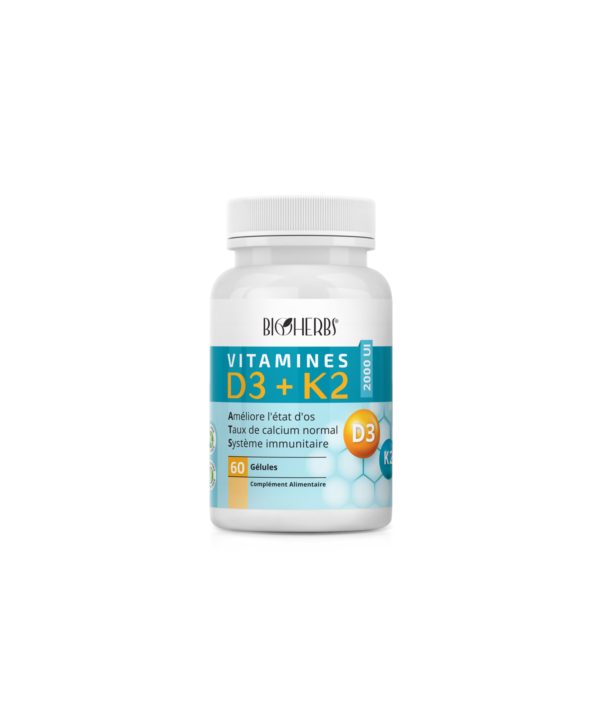 Bioherbs Vitamine D3+K2 B 60
