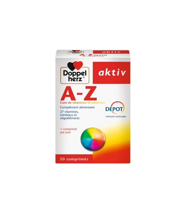 AKTIV A-Z ACTION DURABLE, 30 Comprimés