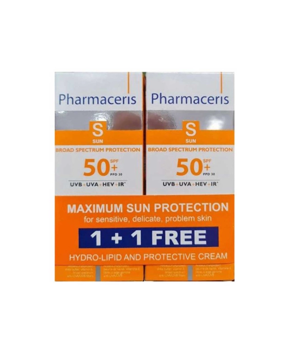 Pack Ecran solaire invisible - Pharmaceris S Spectrum Protect - spf 50+ - 50ml