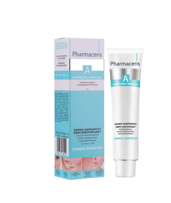 Crème réparatrice apaisante - visage et corps - Pharmaceris A Corneo-Sensilium - 75ml