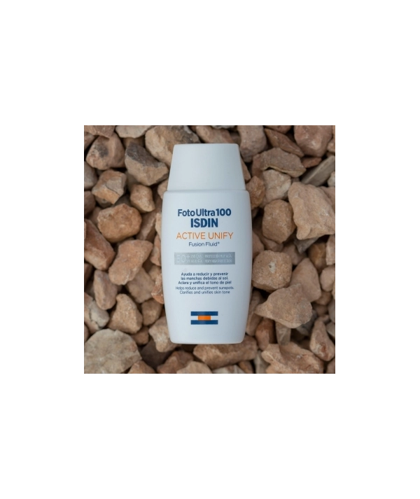 Isdin Foto Ultra 100 Active Unify Fusion Fluid SPF50+ 50ml Isdin Foto Ultra 100 Active Unify Fusion Fluid SPF50+ 50ml