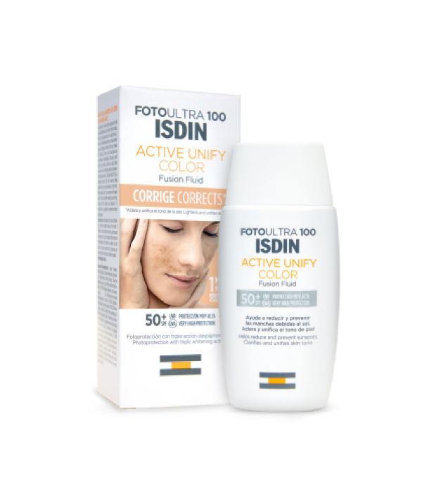 ISDIN FotoUltra 100 Active Unify Color Fusion Fluid SPF50+ 50ml