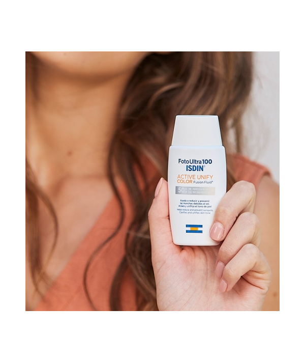 ISDIN FotoUltra 100 Active Unify Color Fusion Fluid SPF50+ 50ml
