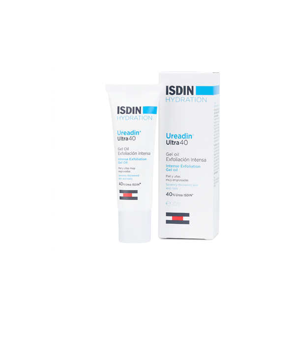 ISDIN Ureadin Ultra 40 Gel Huile Pieds Exfoliant 30ML