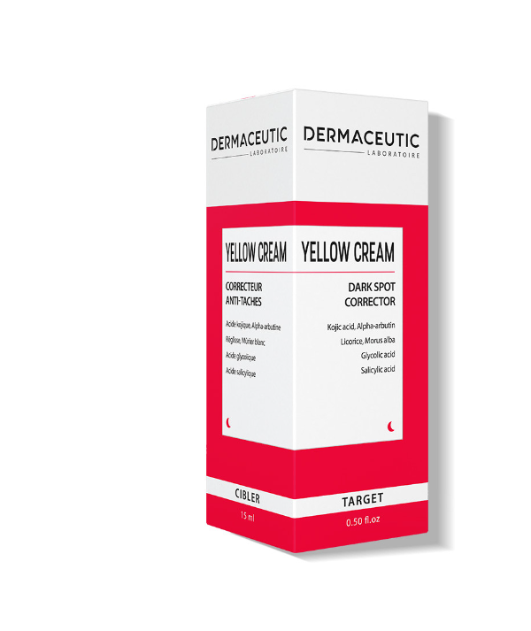 DERMACEUTIC YELLOW CREAM CONCENTRE ANTI-TACHES 15ML