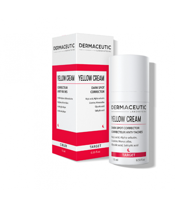 DERMACEUTIC YELLOW CREAM CONCENTRE ANTI-TACHES 15ML
