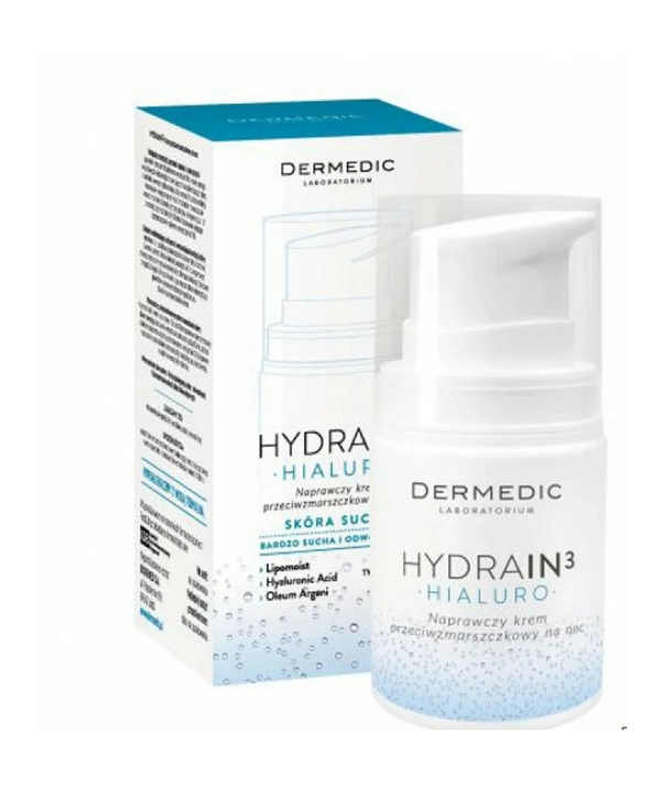 DERMEDIC HYDRAIN 3 Crème de Nuit hydratante Anti-Age