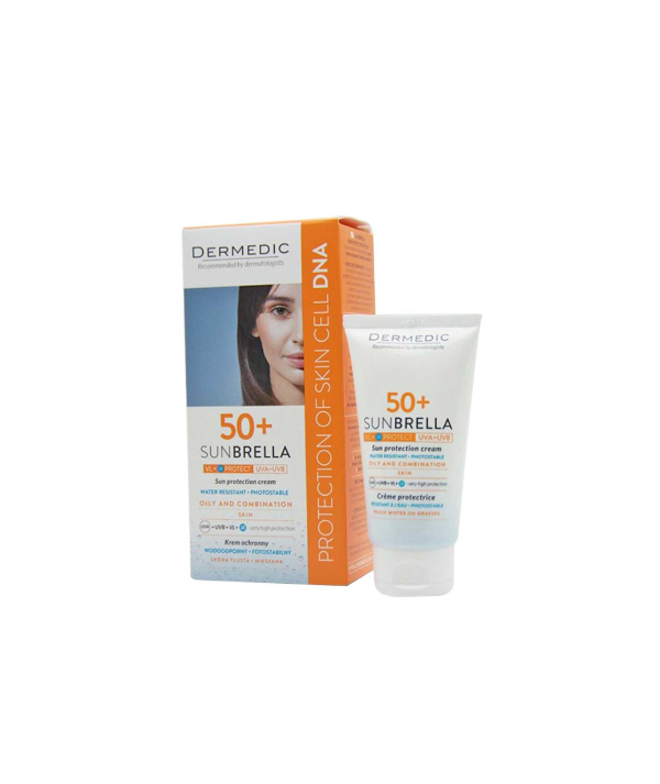 DERMEDIC SUNBRELLA Peaux Mixtes à Grasses SPF50+