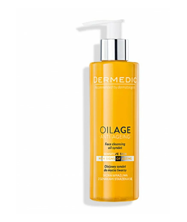 DERMEDIC OILAGE Anti-Ageing Syndet Huileux Nettoyant Anti-age 200ML