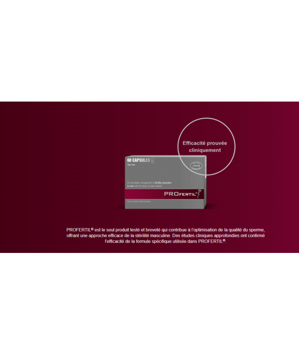 PROFERTIL HOMME 60 CAPSULES