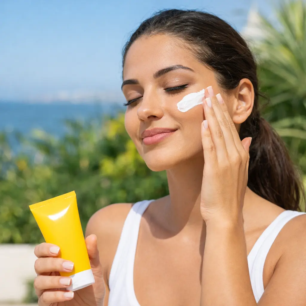 cr&egrave;me solaire visage SPF 50 Tunisie