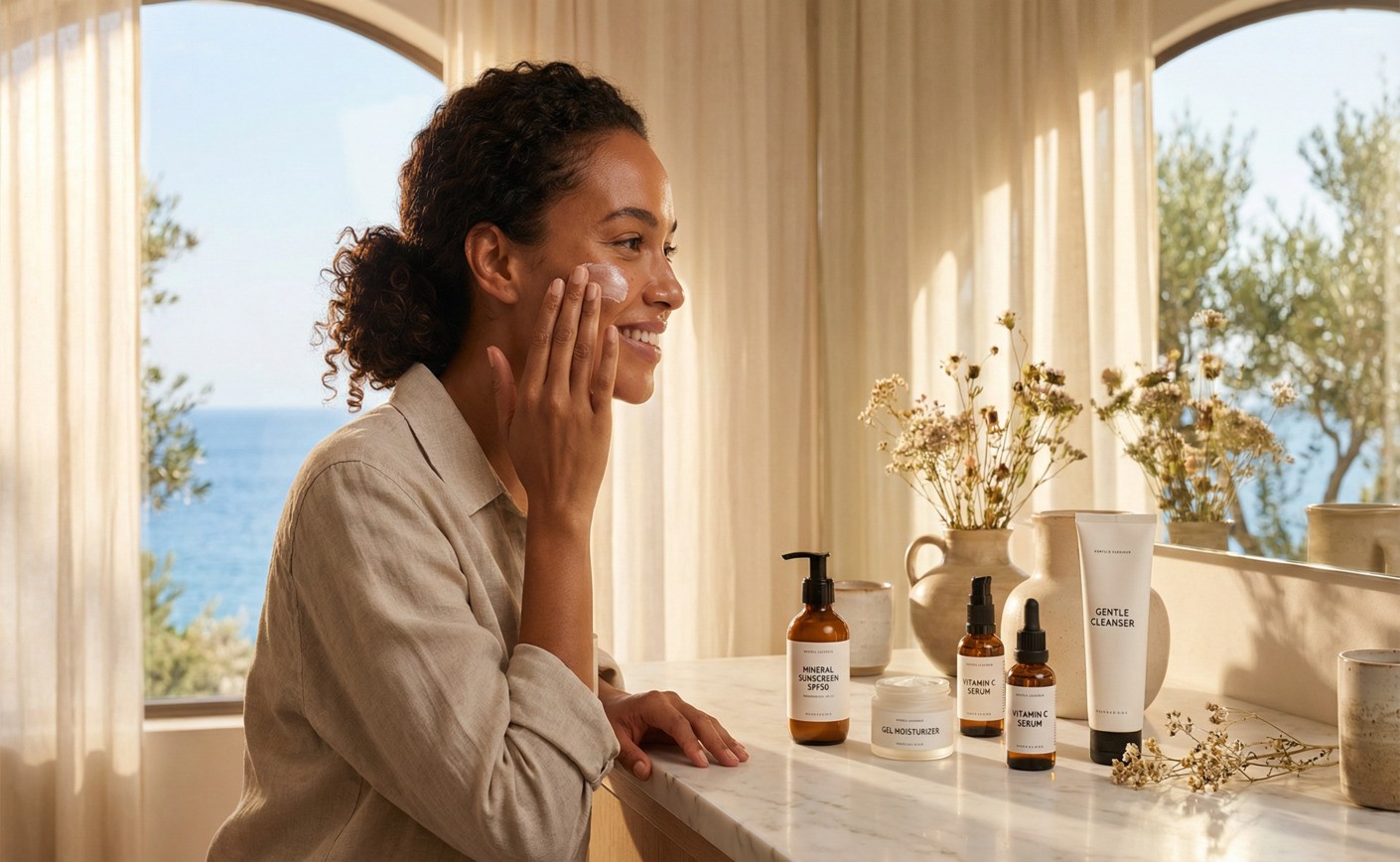 Routine dermatologique en Tunisie : comment adapter ses soins selon le climat et la pollution ?